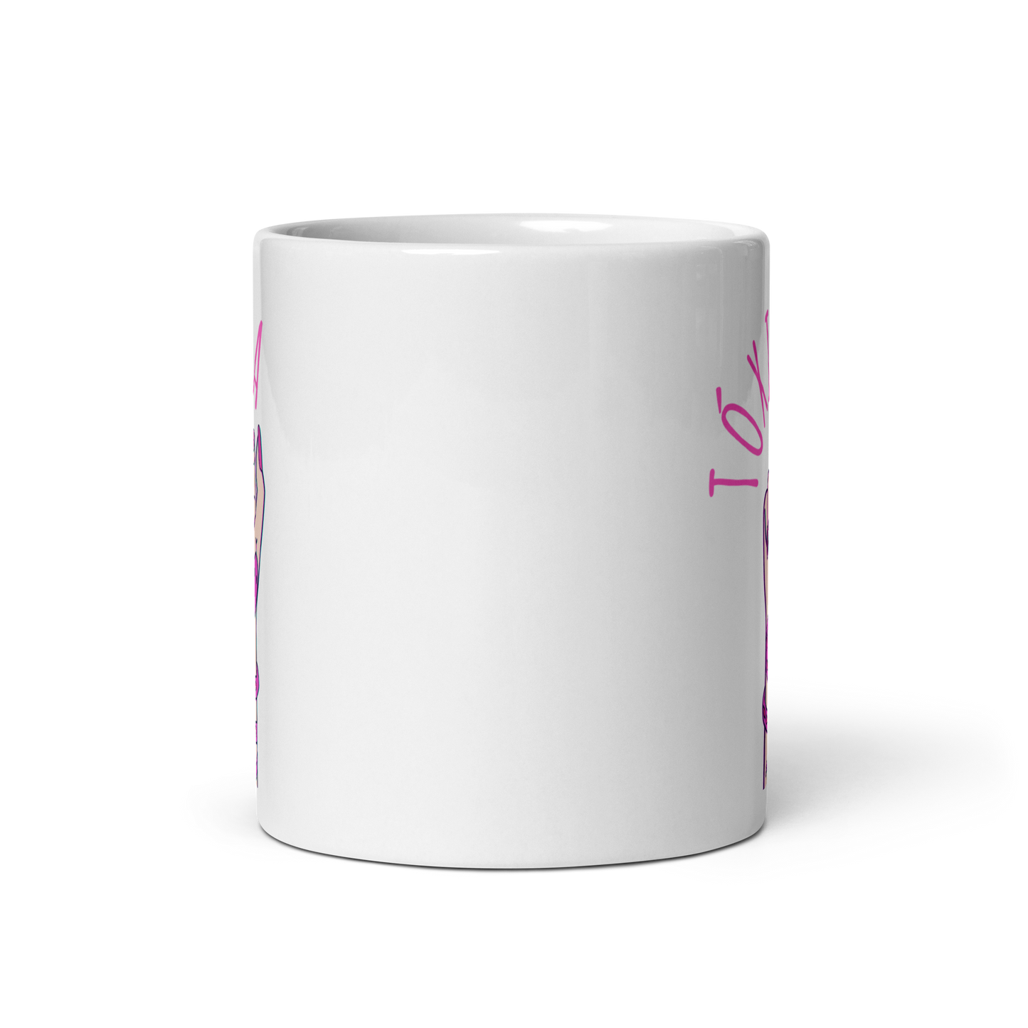 La Más Tóxica White Glossy Mug